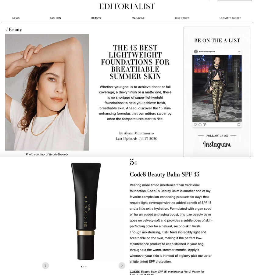 Code8 on The Editorialist